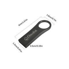 Cloudisk USB2.0 Pen Drive 1GB 2GB 4GB 8GB Mini Pendrive 16GB 32GB USB Flash Drive 64GB 128GB 128MB 256MB 512MB For PC Computer